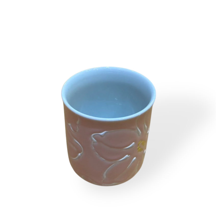 湯呑 花 ピンク