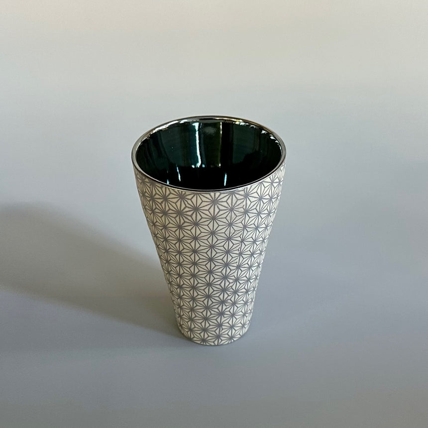 タンブラー刺子 プラチナ