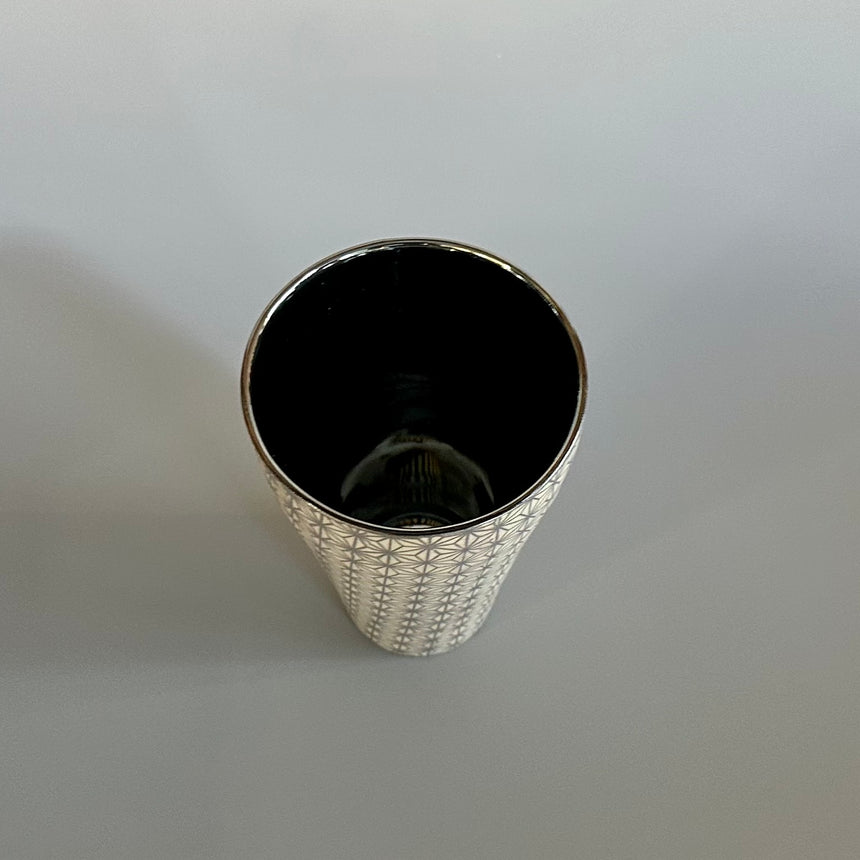 タンブラー刺子 プラチナ
