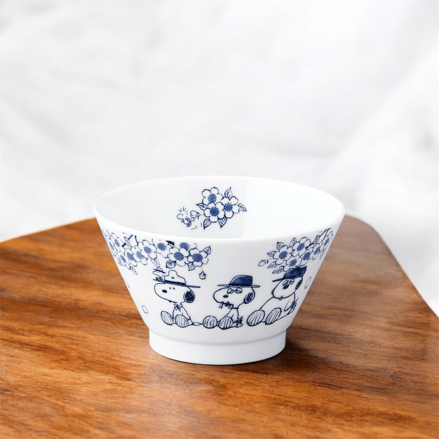 スヌーピー飯茶碗 お花見
