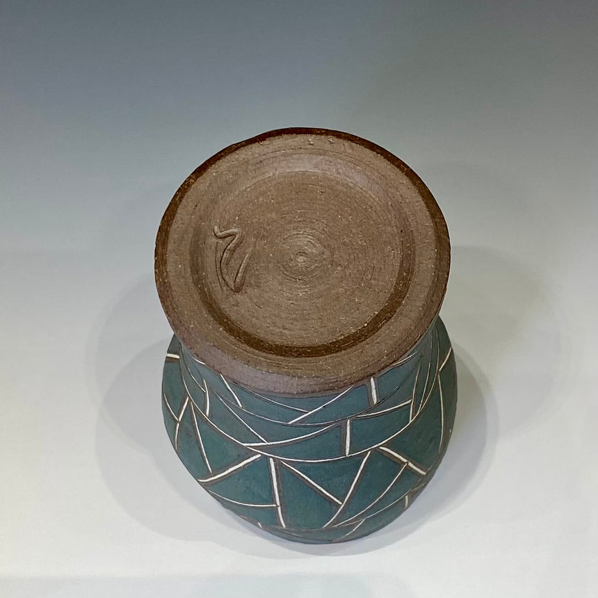 Tasse à bière carrée incrustée de ligne ronde en forme de fraise verte