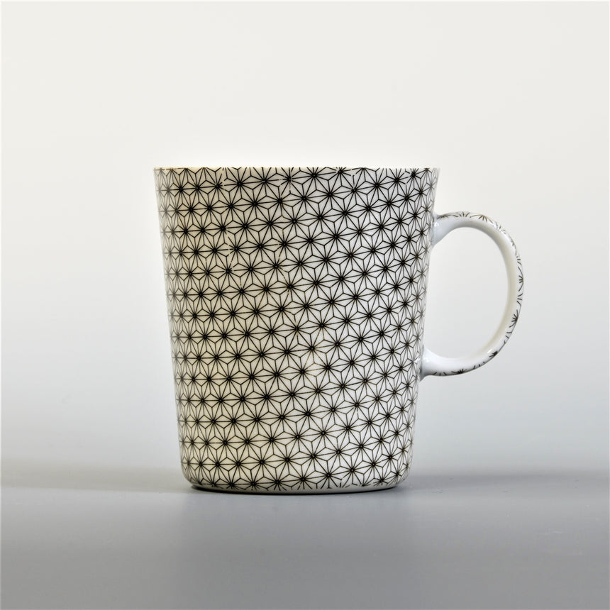 薄づくりマグカップ 刺子茶色