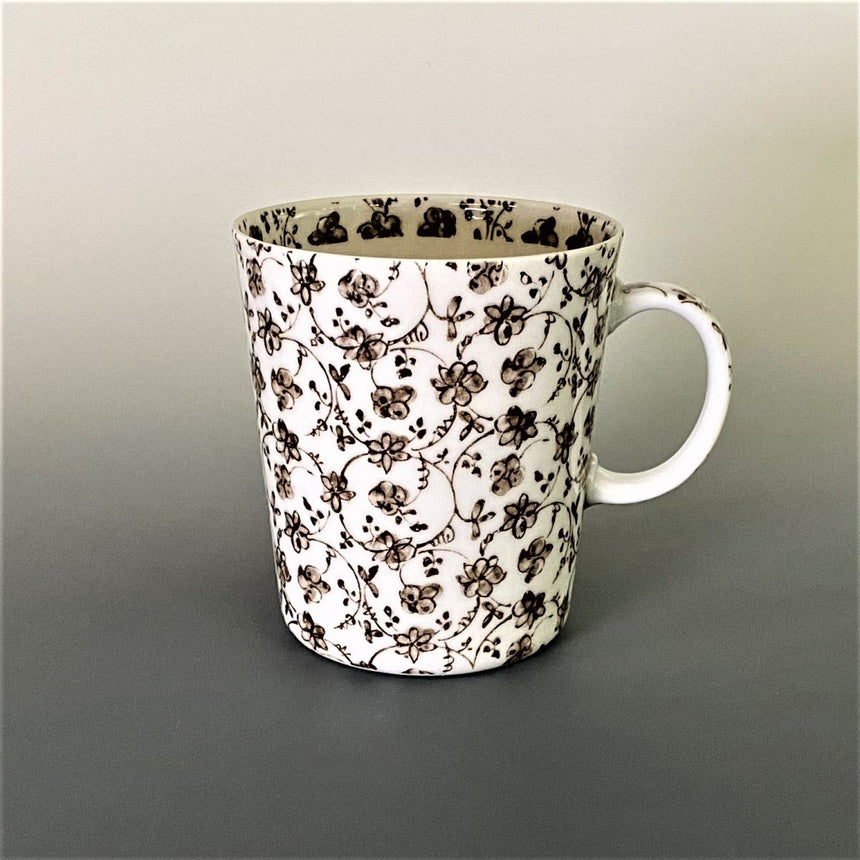 薄づくりマグカップ  なずな茶色