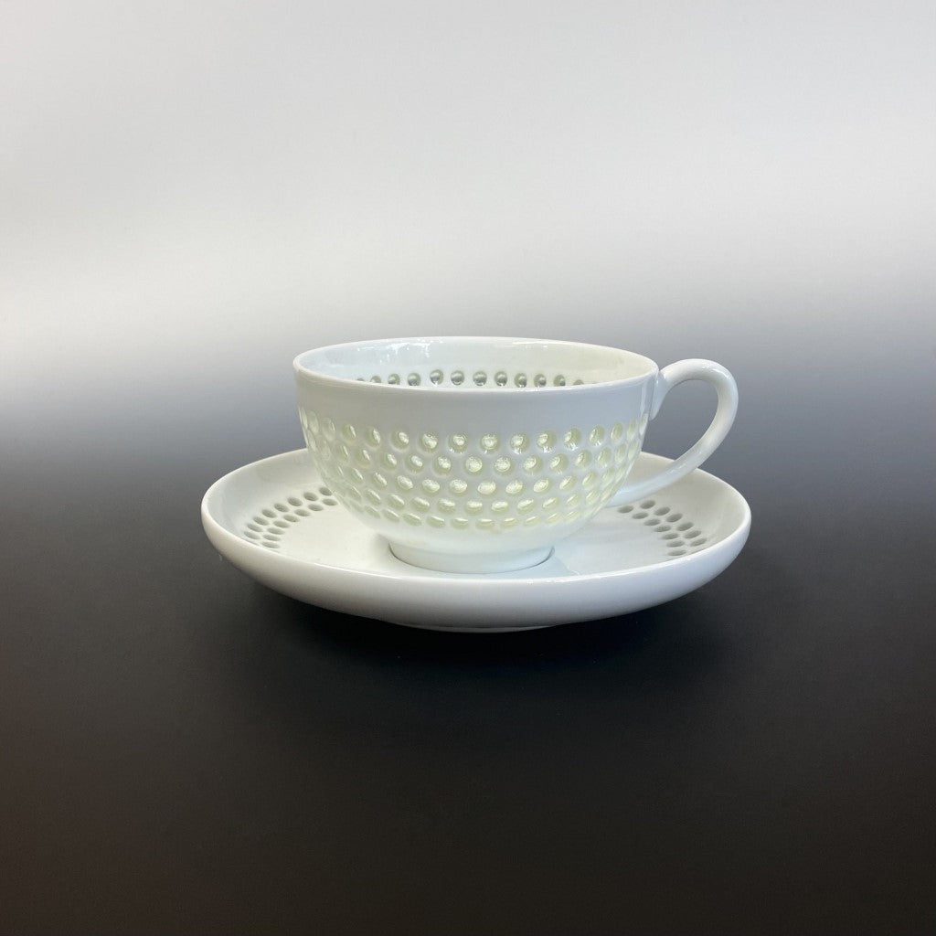 貴重　李禹煥 朴英淑 コラボ コーヒー カップ/ソーサー/ポット 箱付き Daiichi F&L / コーヒーカップ&ソーサー 190cc | パーゴラ