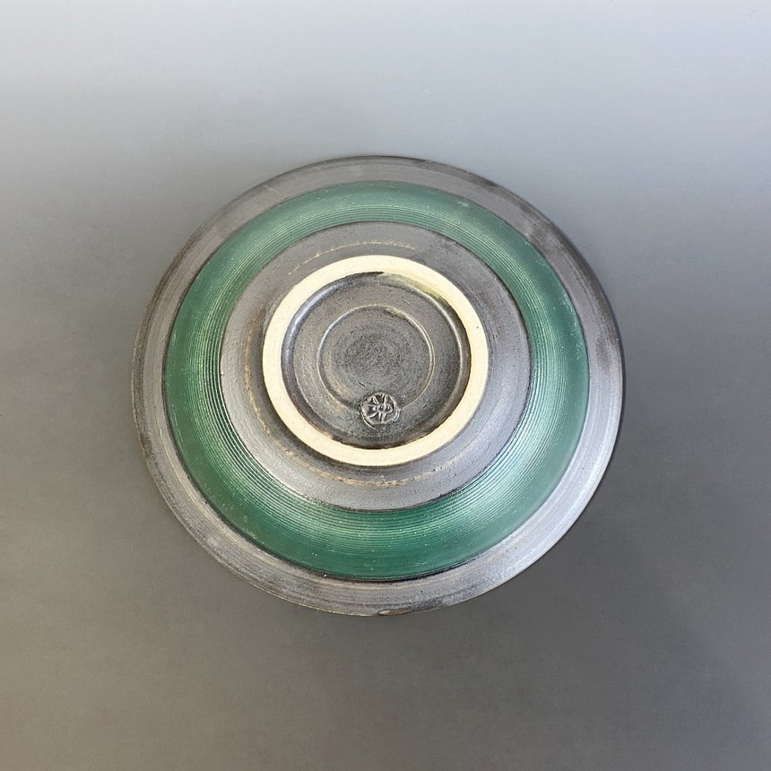 緑 スープボウル(内黒)