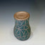 Line inlaid square beer cup round green strawberry shape