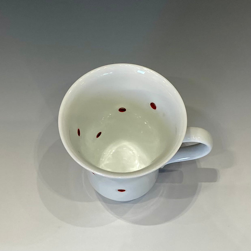 水晶アクアミニマグカップ 赤