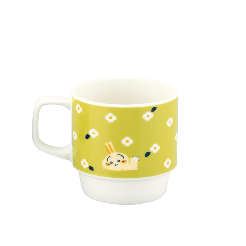 ウサギ　マグカップ　緑