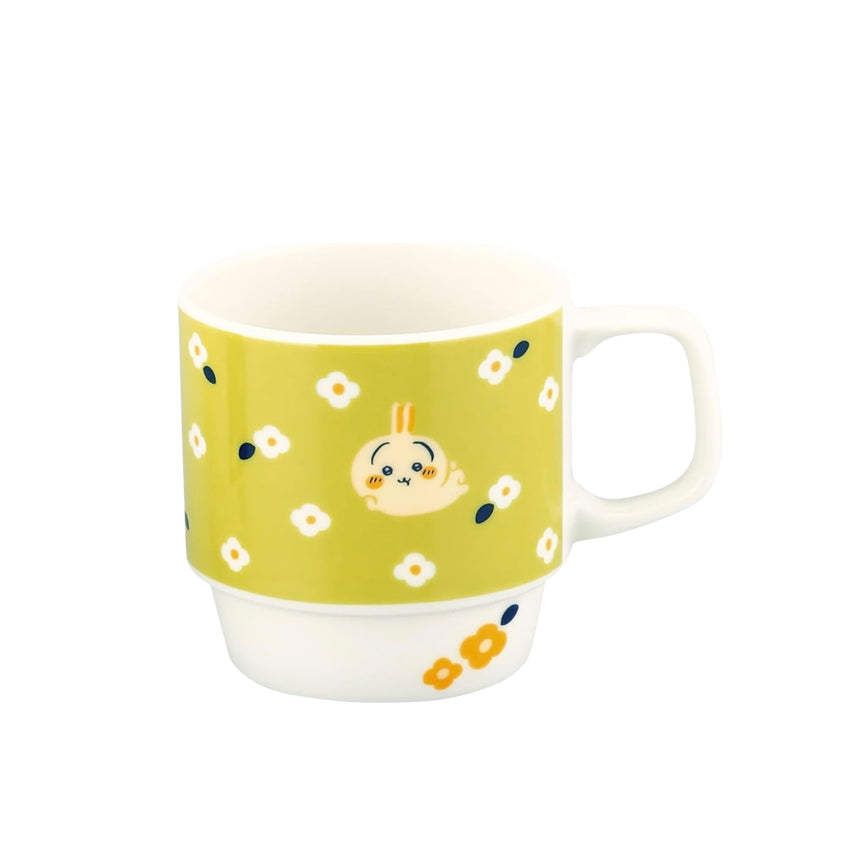 ウサギ　マグカップ　緑