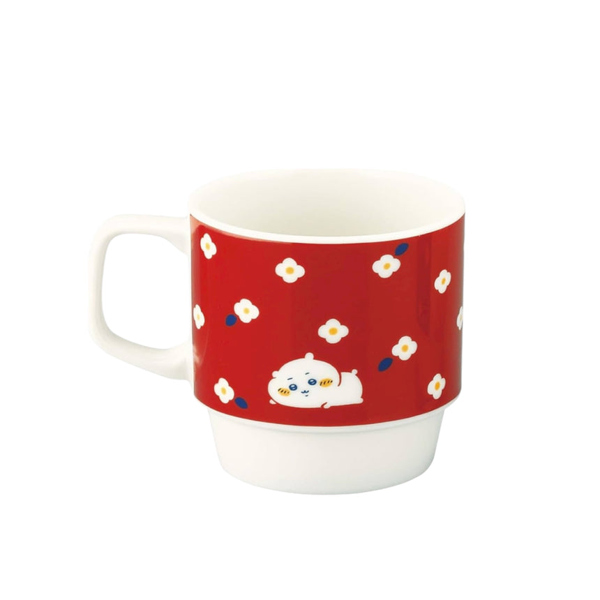 ちいかわ　マグカップ　赤（木箱）