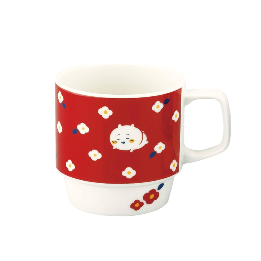 ちいかわ　マグカップ　赤（木箱）