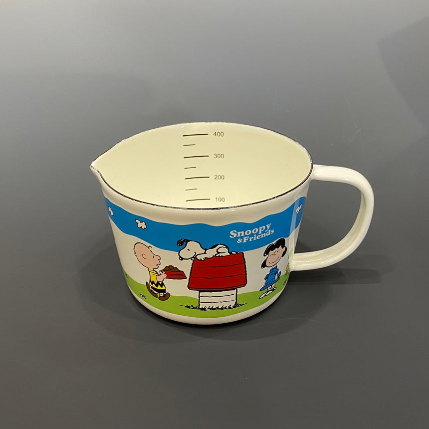Enamel measure cup Snoopy