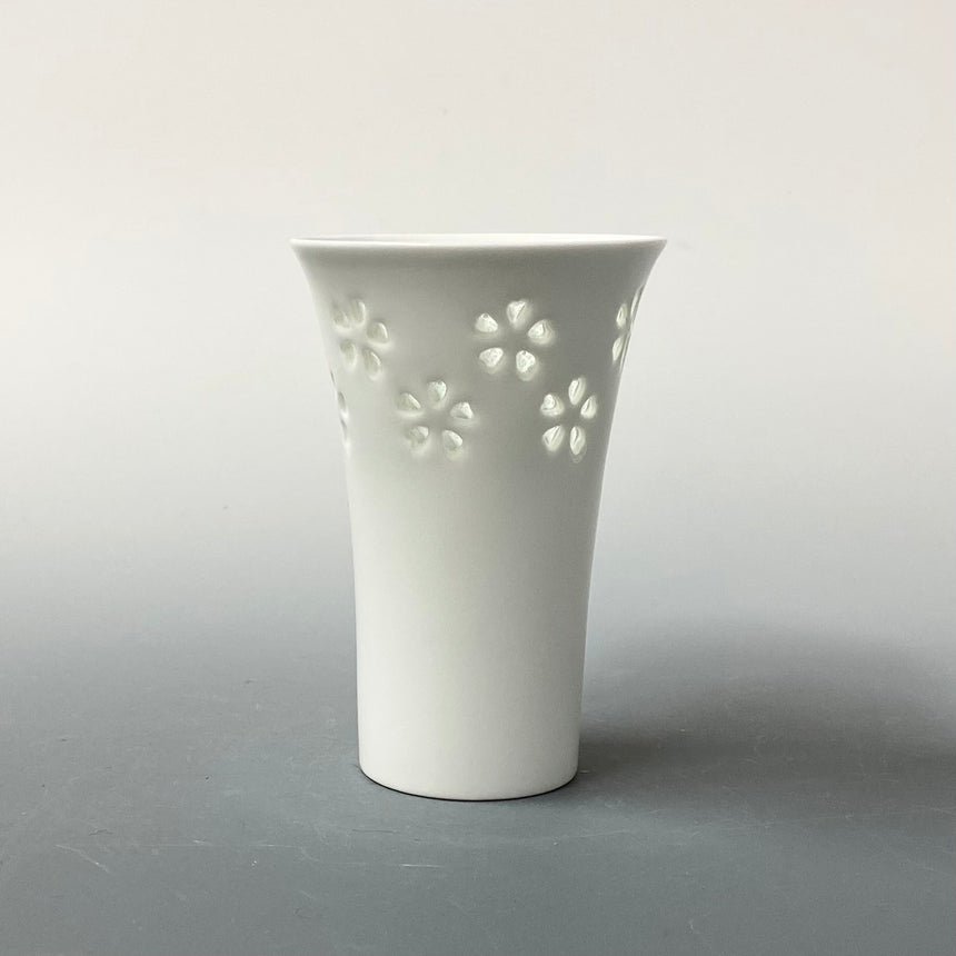 crystal simple flower cup