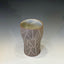 Line inlaid square beer cup round shape gray