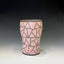 Line inlaid square beer cup round pink