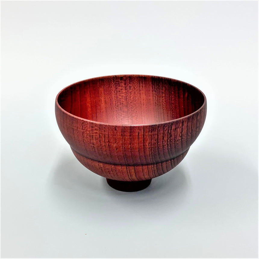 Soup bowl TSUMUGI quince (Red)