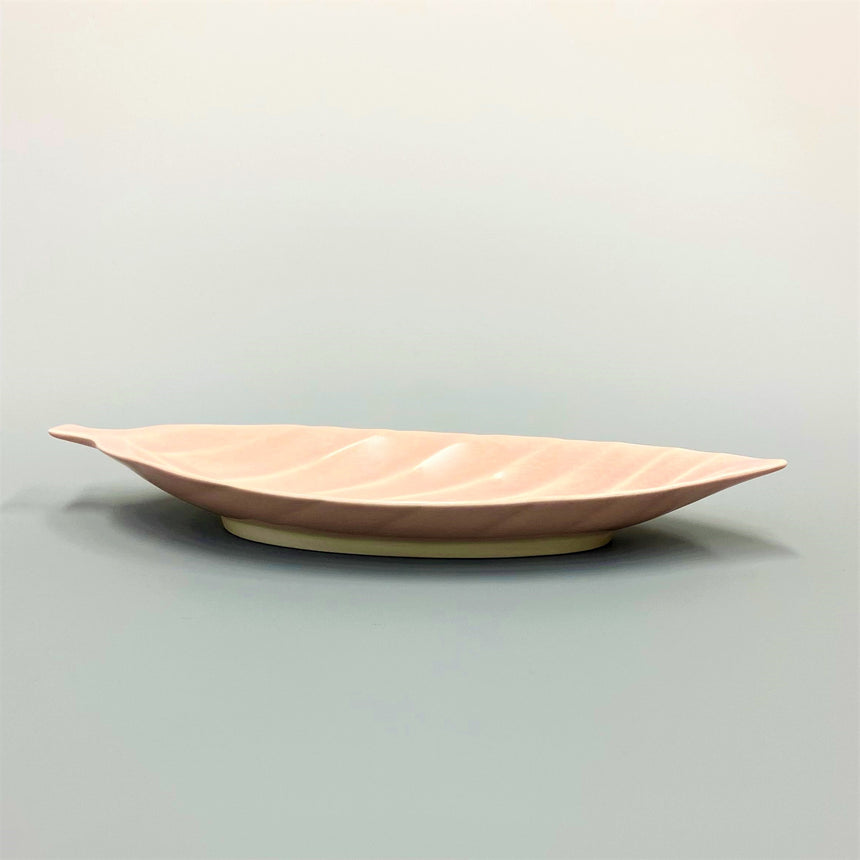Leaf plate S baby pink