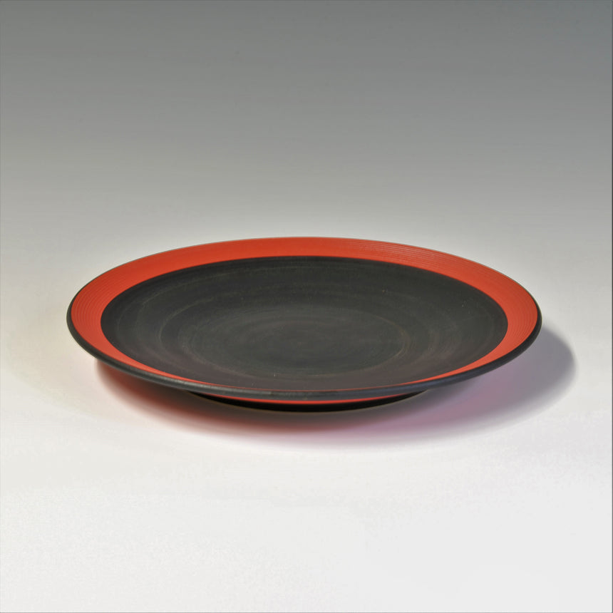 7 inch rim plate (red)