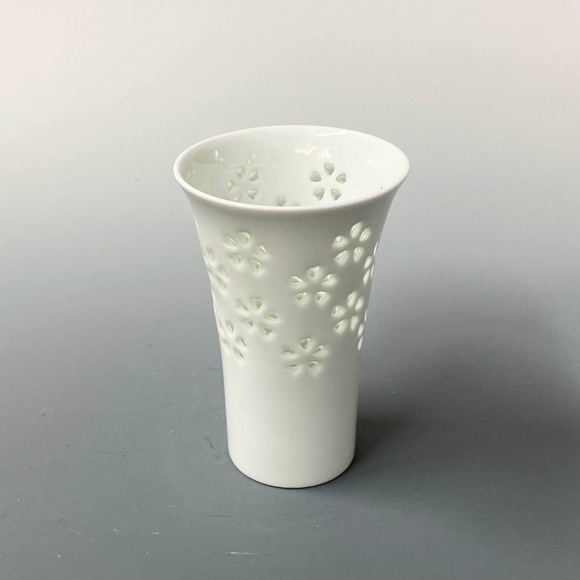 crystal flower cup