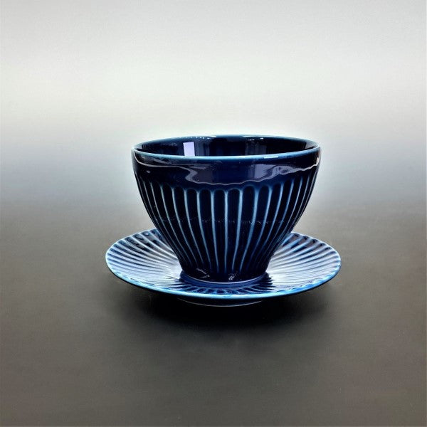 Sinogi 煎茶碗　瑠璃