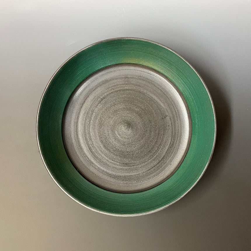 緑　7寸ドラ鉢