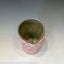 Line inlaid square beer cup round pink strawberry shape